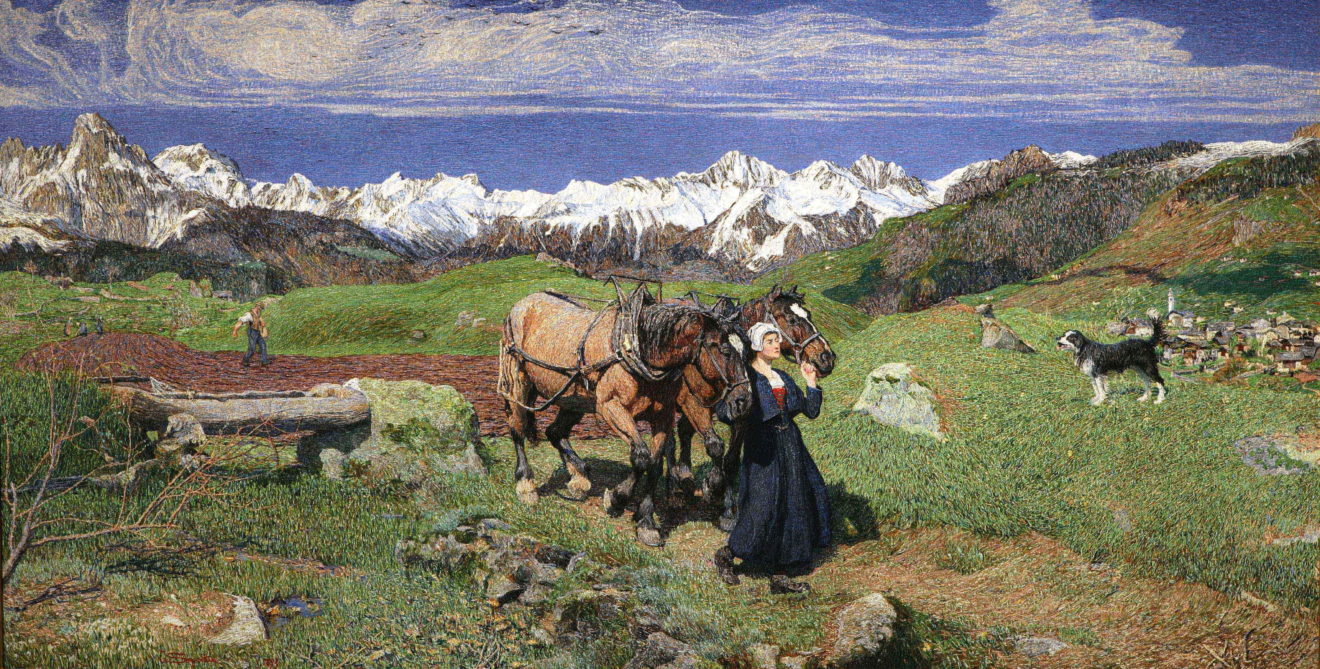 Primavera Sulle Alpi - Giovanni Segantini