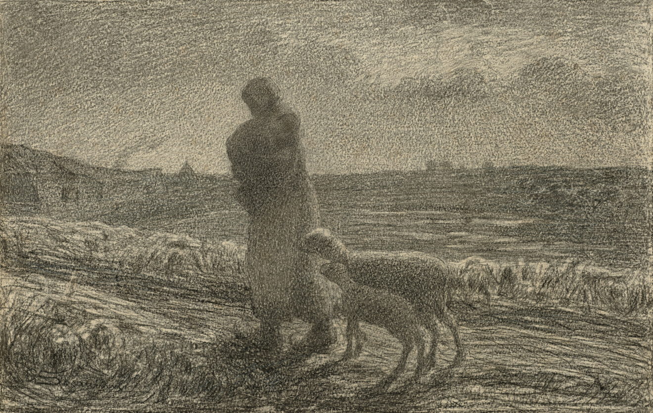 Le due madri - Giovanni Segantini