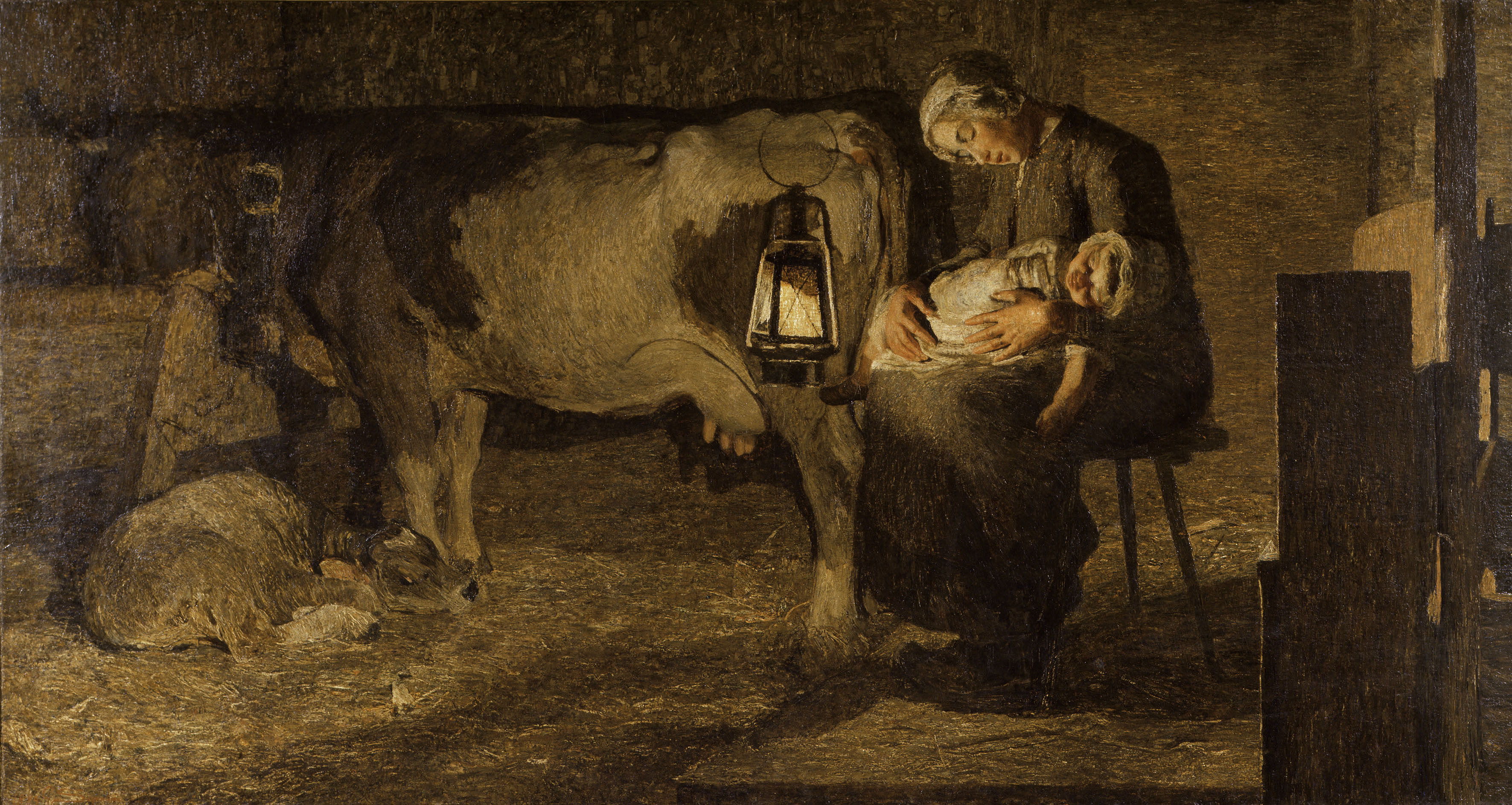 Le due madri Giovanni Segantini